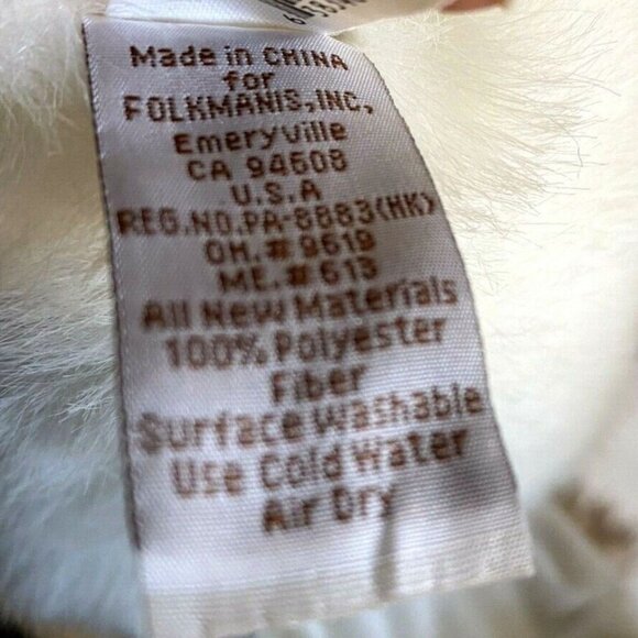 Folkmanis Rare Retired Medium size Barn Owl Plush Puppet - Picture 5 of 6